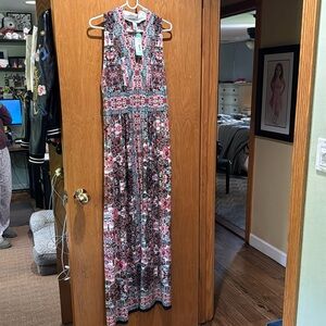 Net wisp maxi dress sz 10